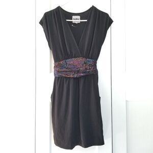Bailey blue vneck dress